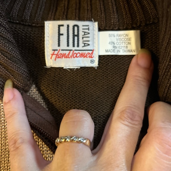 Vintage Fia italia hand loomed sweater - Picture 2 of 4